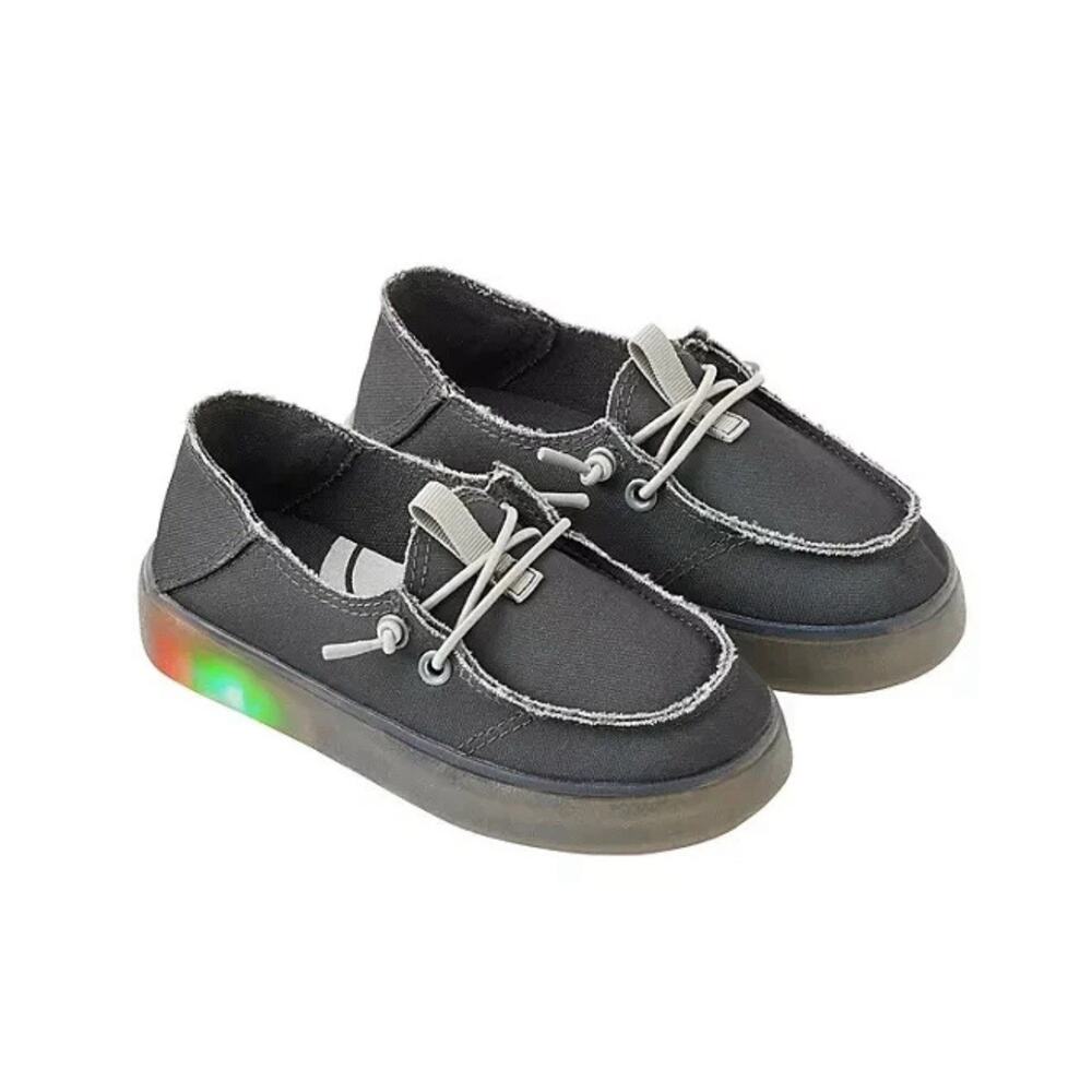 Kids Shoes , Members Mark Kids Slip-On‎ Light-Up Play Shoe Size 9 , Gray